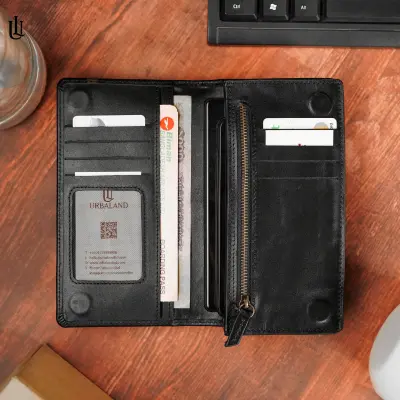 Kane Long Wallet – Black secondary