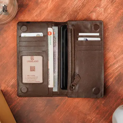 Kane Long Wallet – Chocolate
