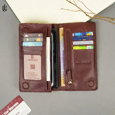 Kane Long Wallet V2 – Red Wine secondary