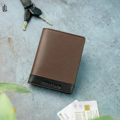 Tucker Hybrid Wallet (License Card Holder + Moneybag) – Chocolate