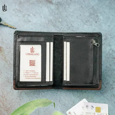 Tucker Hybrid Wallet (License Card Holder + Moneybag) – Black secondary