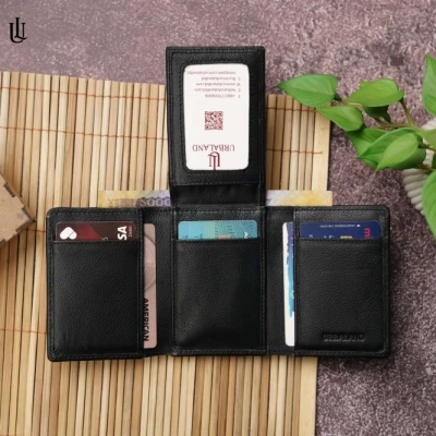 Edd Trifold Wallet – Black secondary