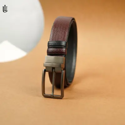 Axel Cube Pattern Belt – Dual Tone Moving Brockless secondary