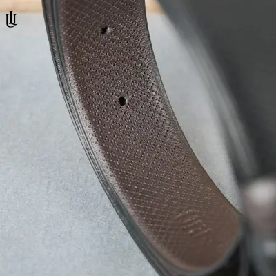Axel Cross Dot Pattern Belt – Dual Tone Moving Brockless secondary