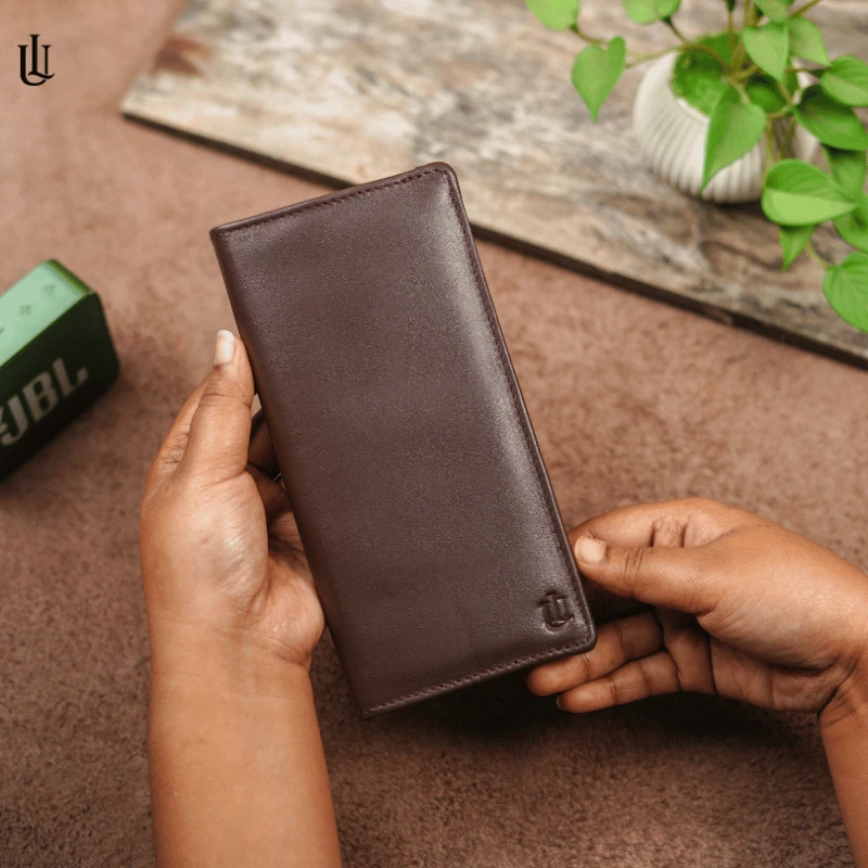 Walt Long Wallet – Chocolate