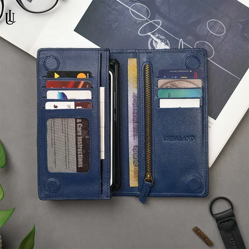 Kane Long Wallet V2 – Blue