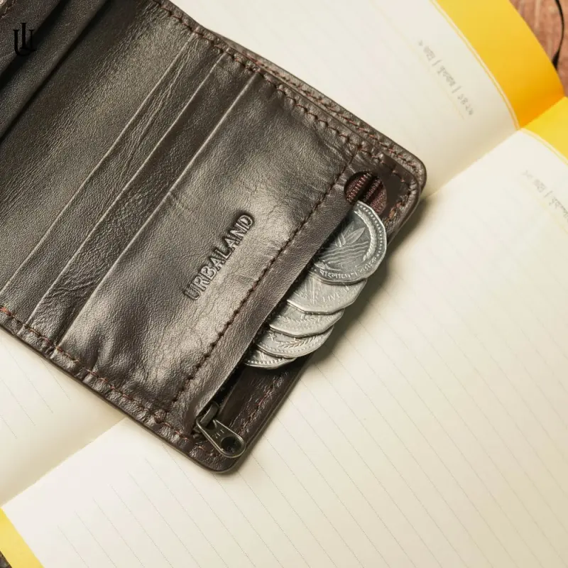 Kent Mini Wallet Chocolate