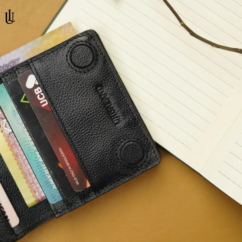 Matt Mini Wallet – Black