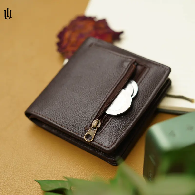 Matt Mini Wallet – Chocolate