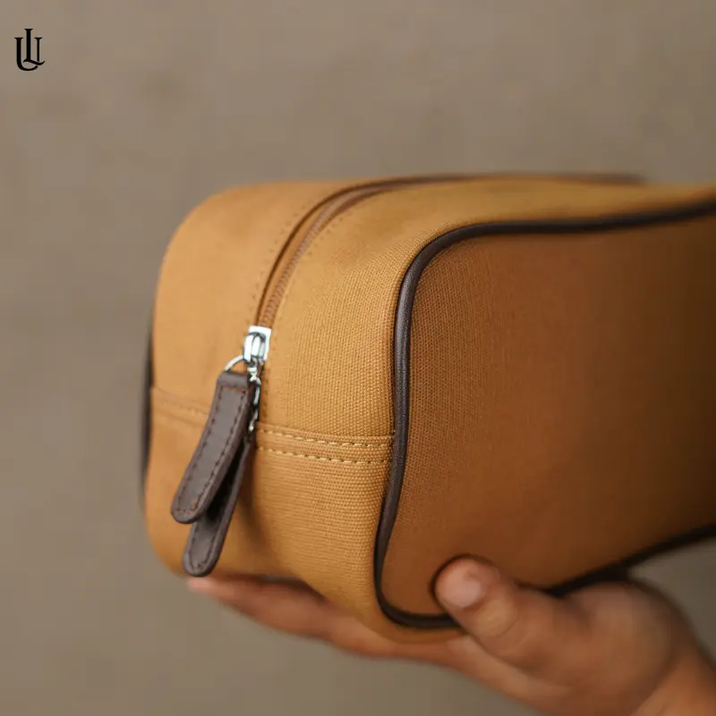 Toby Pouch Bag – Mustard Brown