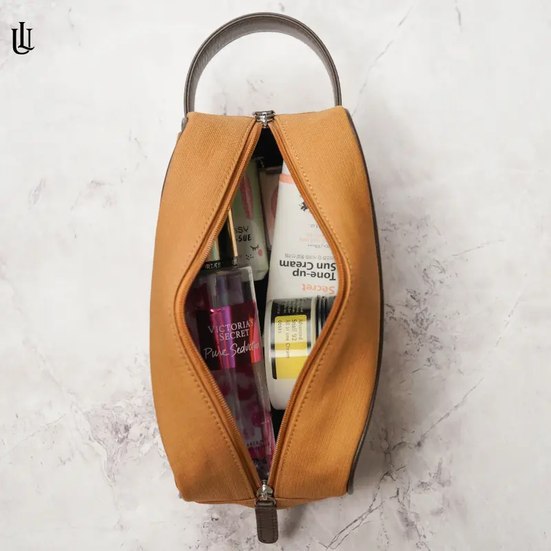 Toby Pouch Bag – Mustard Brown