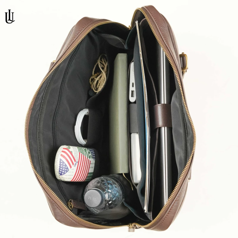 Logan Office Bag – Chocolate