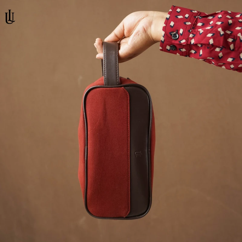 Toby Pouch Bag – Red Wine