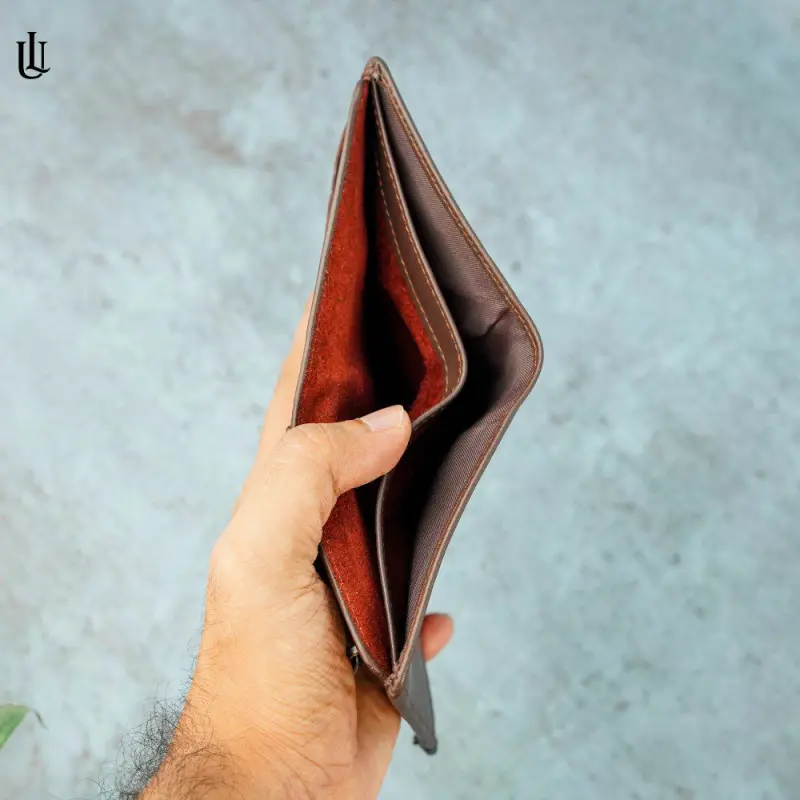 Tucker Hybrid Wallet (License Card Holder + Moneybag) – Chocolate