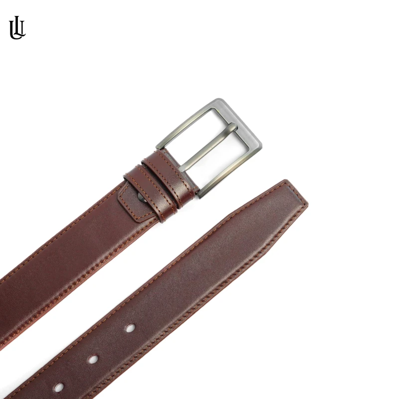 Marc Leather Belt Plain Chocolate