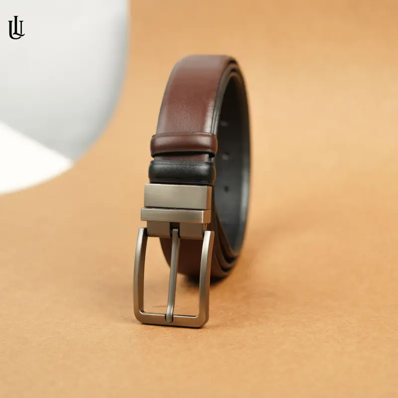 Axel Plain Belt – Dual Tone Moving Brockless